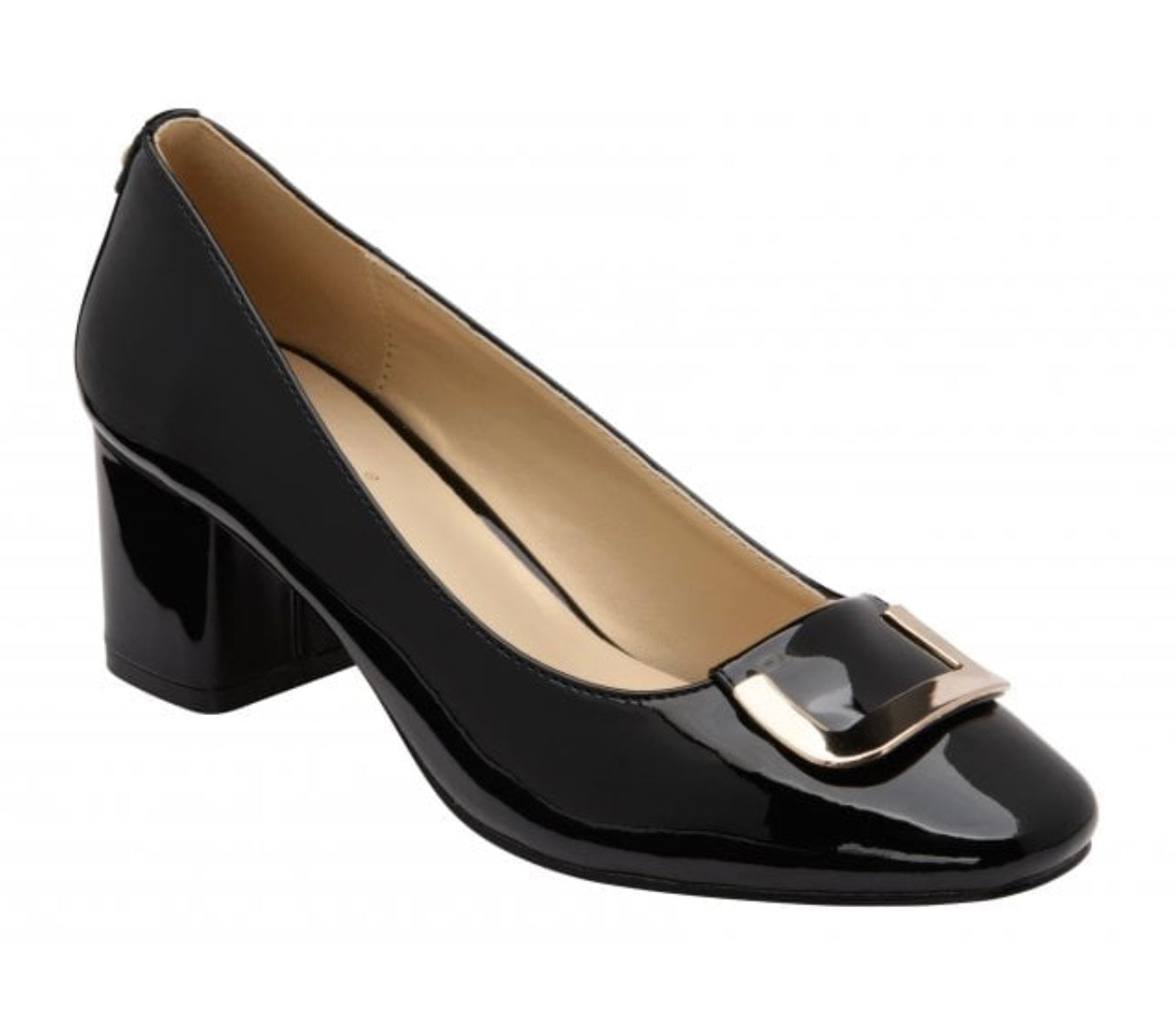 Lotus Aubrey Black Patent Shoe