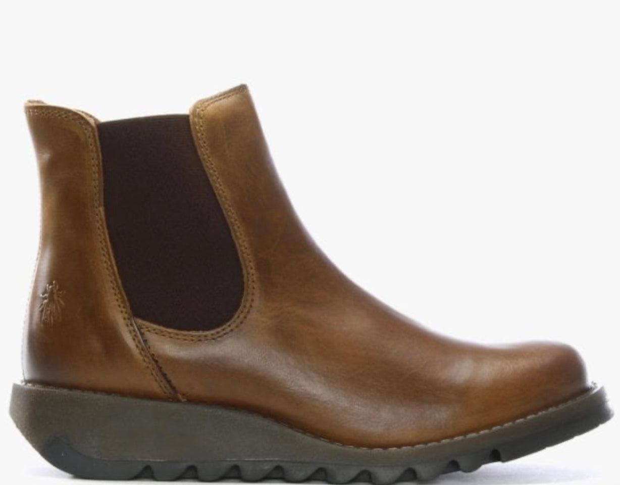 Fly olive Chelsea boot