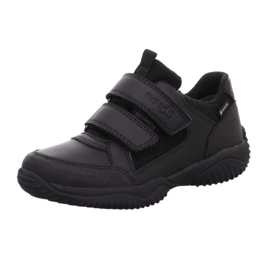 Superfit 1-009382-0000 black leather shoe gore-tex