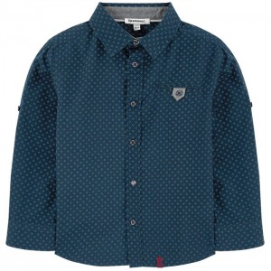 3Pommes 3K12045 Chemise Smart Chic Marine shirt