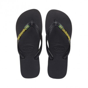 Havaianas Brazil Logo Black