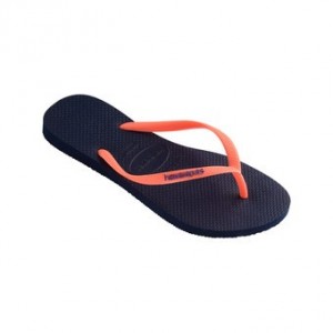 Havaianas Blue Slim Logo Pop Up