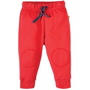 Frugi Knee Patch Red Crawlers 