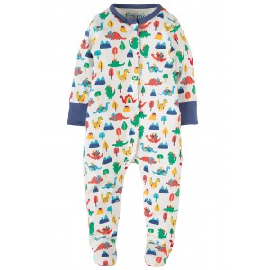 Frugi Dino Days Baby Grow