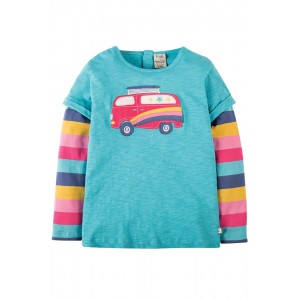 Frugi Tabby Blue Camper 