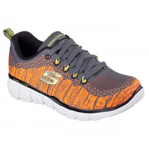 Skechers perfect game 97370/CCOR charcoal/orange 