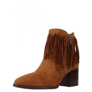 Alpe 3030 1101 Tan tasseled ankle boot