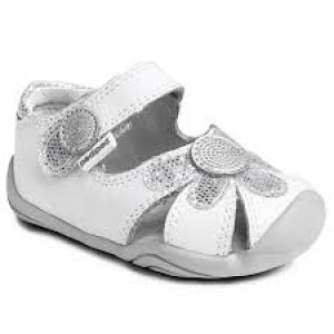 Pediped Daisy  White Silver GG1336-WTSL 