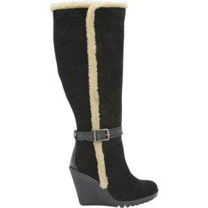 Ravel Evergreen Black suede