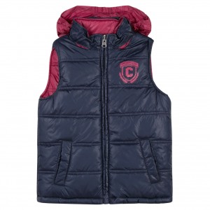 3Pommes Gilet Navy Story 2 3K16005