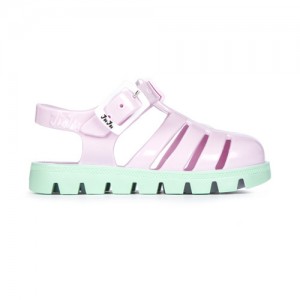 Juju two tone pink/Aqua jelly shoes