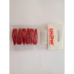 Lollipop Red hair slides