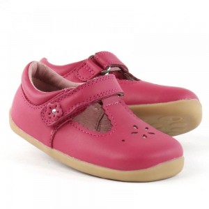 Bobux SU Coral Reign T-bar first walker