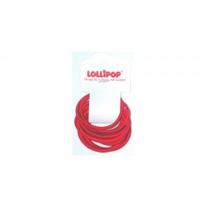 Lollipop red hair bands