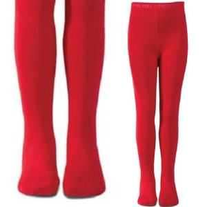 Melton Red tights