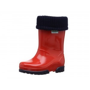 Term roll top welly red