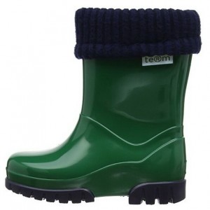 Term roll top welly Green