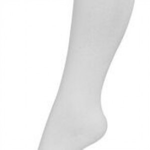 Melton White Knee High Socks